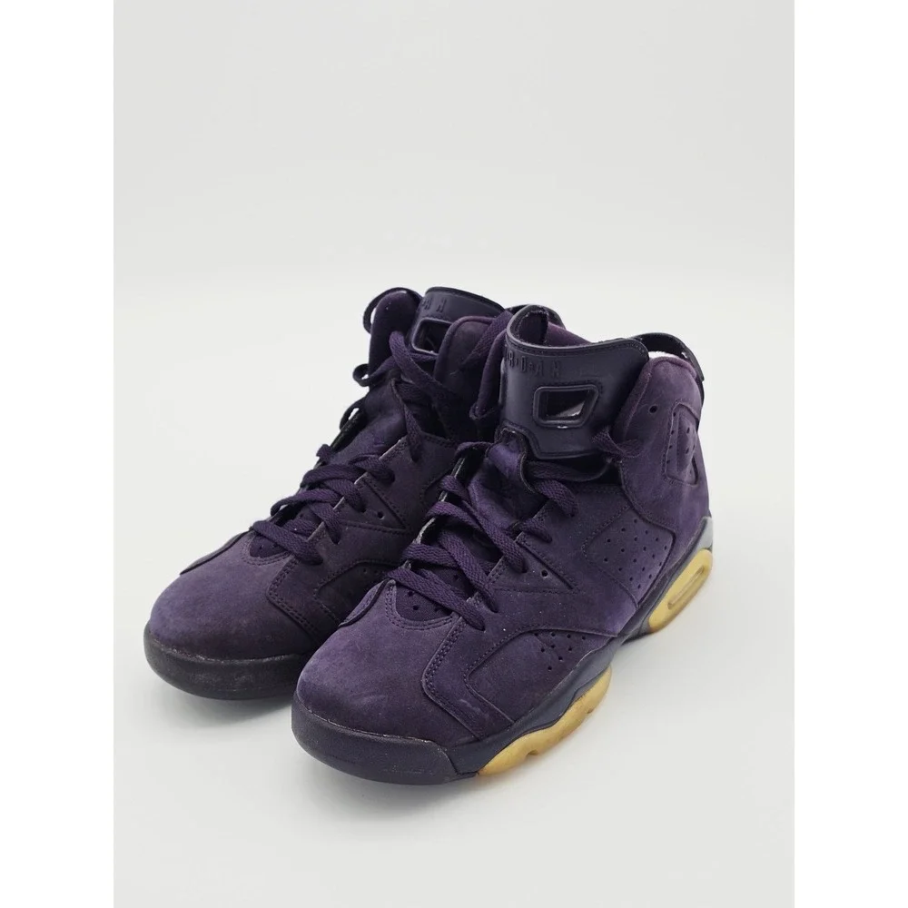 Nike Air Jordan Retro 6 Dark Purple 543390 509 Boys Sz 8.5Y